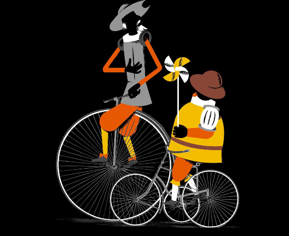 Quixote en Narón