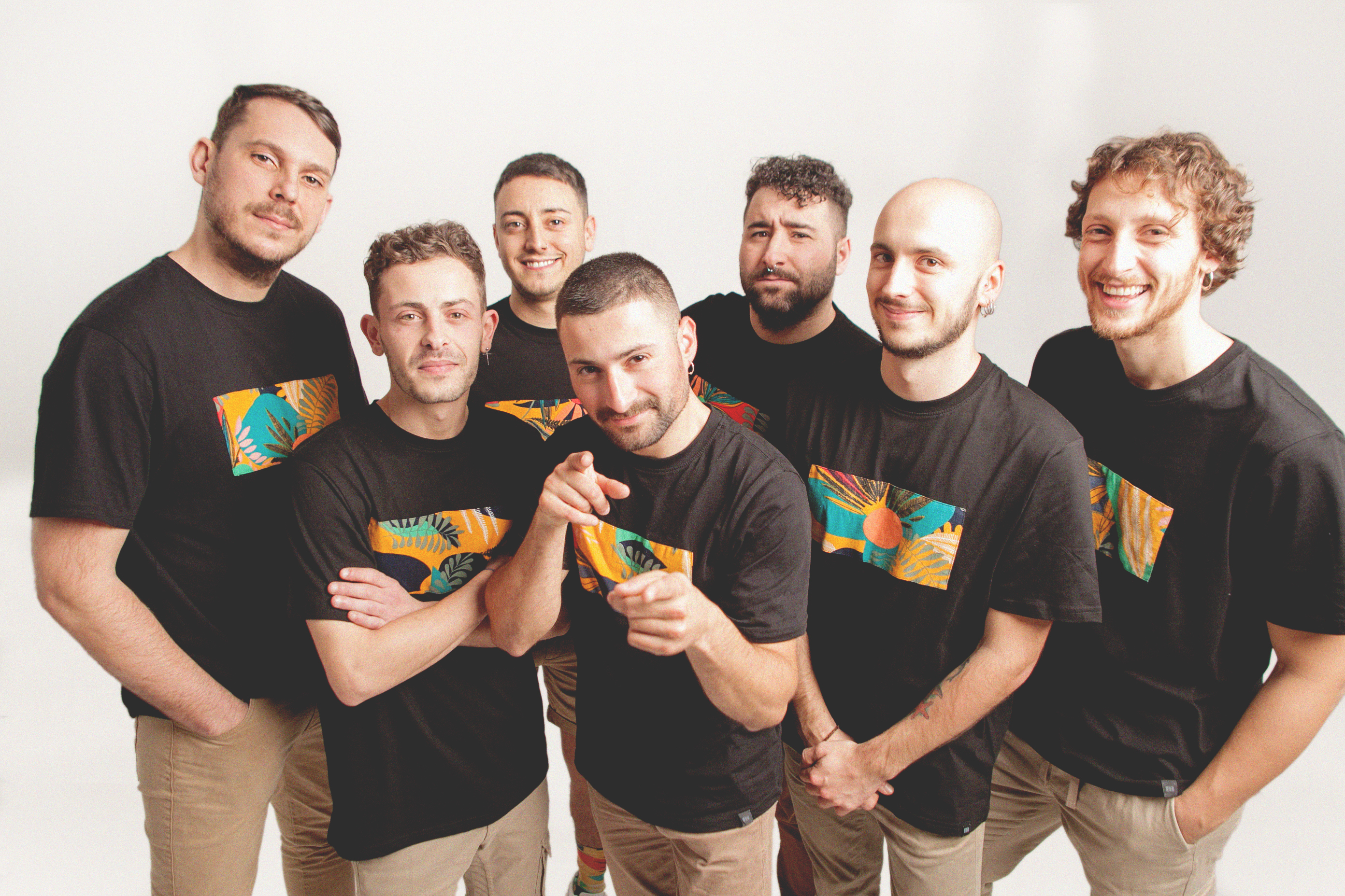 Imaxe dos membros da banda