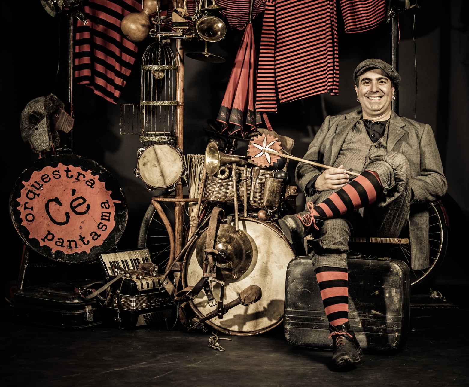 Cé Orquestra Pantasma en Teo