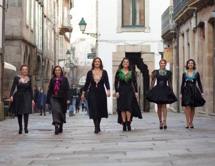 Leilía en Santiago de Compostela