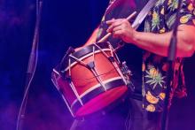 Tambor da banda Os Carunchos